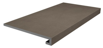 фото DD641820R/GCF Ступень клееная Про Чементо коричневый темный матовый 33x60x0,9 КЕРАМА МАРАЦЦИ