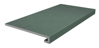 фото DD642120R/GCF Ступень клееная Про Чементо зеленый матовый 33x60x0,9 КЕРАМА МАРАЦЦИ