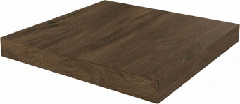 фото SG506820R/GCS Ступень угловая клееная левая Сальветти коричневый 33x33x0,9 КЕРАМА МАРАЦЦИ