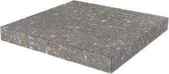 фото SG632220R/GCA Ступень угловая клееная Терраццо коричневый 33x33x0,9 КЕРАМА МАРАЦЦИ