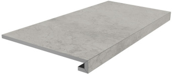 фото SG850390R/GCF Ступень клееная Риальто серый светлый матовый 33x80x0,9 КЕРАМА МАРАЦЦИ