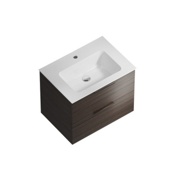 фото PI.F.65/OLM Тумба Piano Forte/Пиано Форте подвесная 65 см, 2 ящика, дымчатый вяз КЕРАМА МАРАЦЦИ