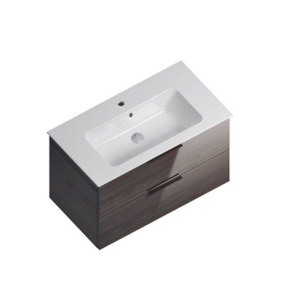 фото PI.F.85/OLM Тумба Piano Forte/Пиано Форте подвесная 85 см, 2 ящика, дымчатый вяз КЕРАМА МАРАЦЦИ