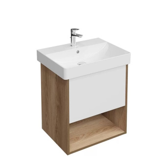 фото PRO.55.1/OLM Тумба Pro/Про подвесная 1 ящик 55, вяз швейцарский КЕРАМА МАРАЦЦИ