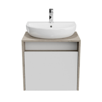 фото PRO.60.1/WHT Тумба Pro/Про подвесная 1 ящик 60, белая глянцевая КЕРАМА МАРАЦЦИ