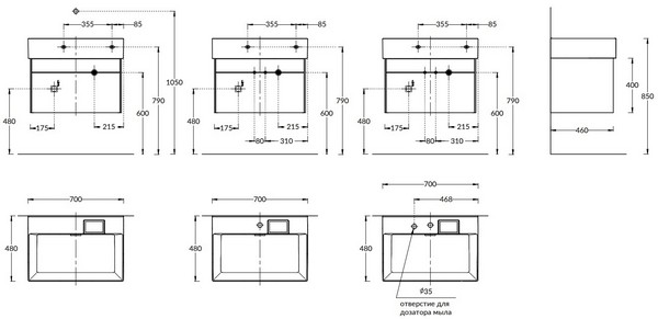 LO.70.2/WHT Тумба Logica/Лоджика подвесная 2 ящика 70 см, белоснежный КЕРАМА МАРАЦЦИ фото LO.70.2/WHT Тумба Logica/Лоджика подвесная 2 ящика 70 см, белоснежный КЕРАМА МАРАЦЦИ