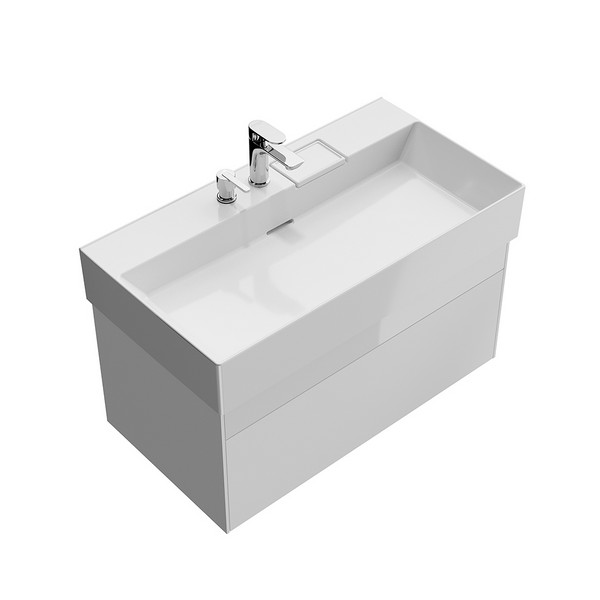 LO.90.2/WHT Тумба Logica/Лоджика подвесная 2 ящика 90 см, белоснежный КЕРАМА МАРАЦЦИ фото LO.90.2/WHT Тумба Logica/Лоджика подвесная 2 ящика 90 см, белоснежный КЕРАМА МАРАЦЦИ