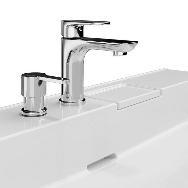 LO.dis.02/CR Дозатор Logica/Лоджика для мыла встраиваемый, хром КЕРАМА МАРАЦЦИ фото LO.dis.02/CR Дозатор Logica/Лоджика для мыла встраиваемый, хром КЕРАМА МАРАЦЦИ