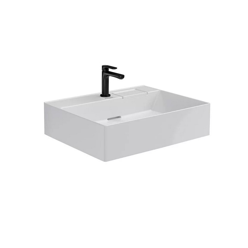 LO.wb.60.1 Раковина Logica/Лоджика мебельная с одним отверстием 60, белая глянцевая КЕРАМА МАРАЦЦИ фото LO.wb.60.1 Раковина Logica/Лоджика мебельная с одним отверстием 60, белая глянцевая КЕРАМА МАРАЦЦИ