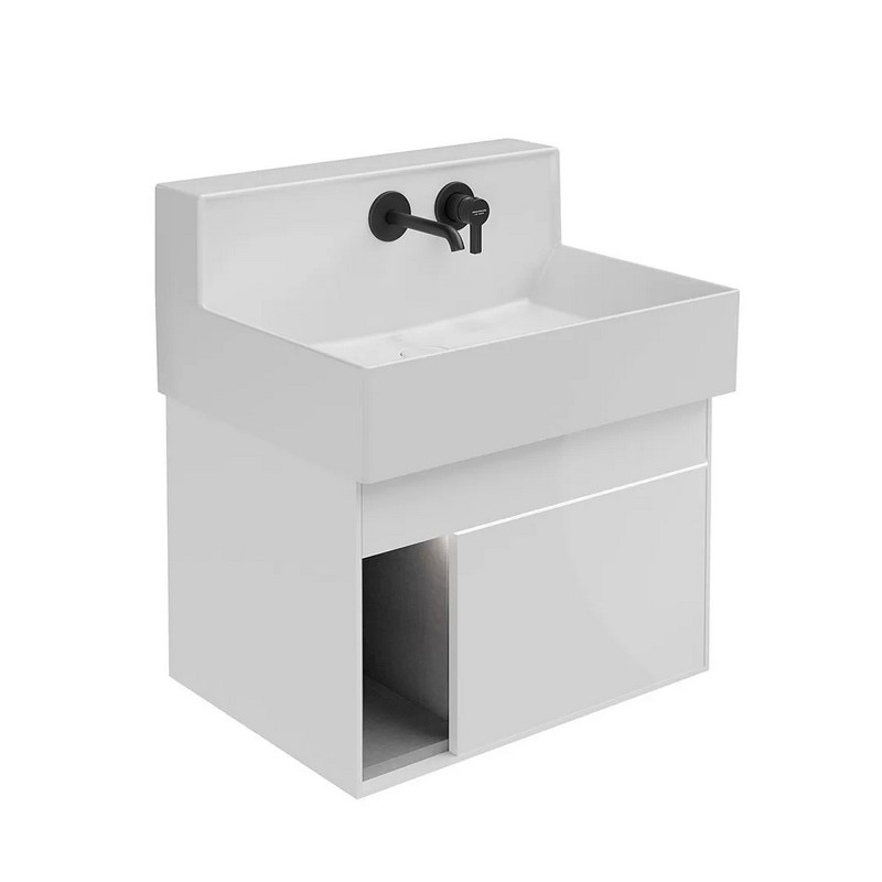 LOG.M.65/WHT Тумба Logica M/Лоджика М подвесная 2 выдвижных ящика 65, белоснежный КЕРАМА МАРАЦЦИ фото LOG.M.65/WHT Тумба Logica M/Лоджика М подвесная 2 выдвижных ящика 65, белоснежный КЕРАМА МАРАЦЦИ