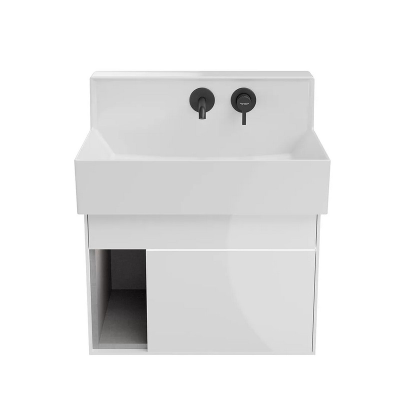 LOG.M.65/WHT Тумба Logica M/Лоджика М подвесная 2 выдвижных ящика 65, белоснежный КЕРАМА МАРАЦЦИ фото LOG.M.65/WHT Тумба Logica M/Лоджика М подвесная 2 выдвижных ящика 65, белоснежный КЕРАМА МАРАЦЦИ