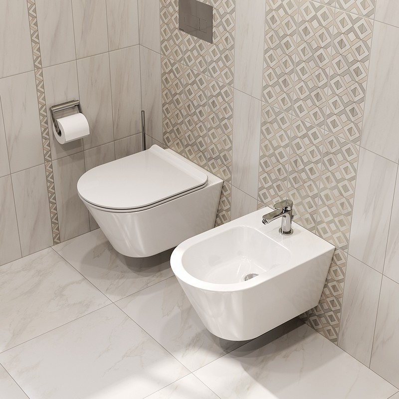 PLMR.wc.02 Унитаз Plaza Modern/Плаза Модерн подвесной безободковый, белый глянцевый КЕРАМА МАРАЦЦИ фото PLMR.wc.02 Унитаз Plaza Modern/Плаза Модерн подвесной безободковый, белый глянцевый КЕРАМА МАРАЦЦИ