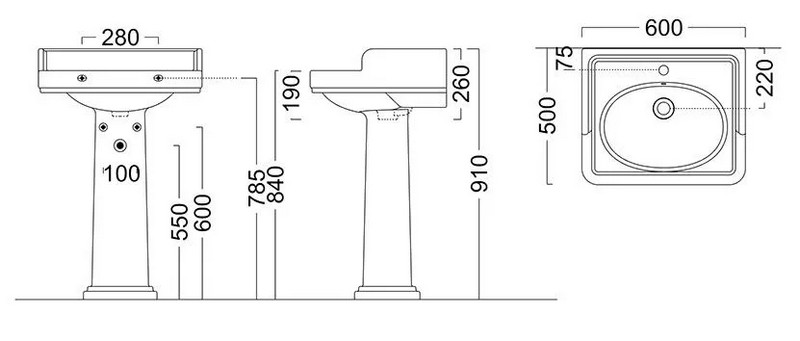 PO.col.01 Пьедестал Pompei/Помпеи, белый глянцевый КЕРАМА МАРАЦЦИ фото PO.col.01 Пьедестал Pompei/Помпеи, белый глянцевый КЕРАМА МАРАЦЦИ