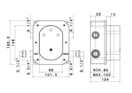 фото 27751KM.00.000 Универсальная внутренняя часть для термостатического кнопочного смесителя на два потока для душа КЕРАМА МАРАЦЦИ