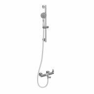 фото 69457KM.21.018 Душевая стойка Ole/Оле c ручной круглой лейкой и шлангом, без выхода для подачи воды, хром КЕРАМА МАРАЦЦИ