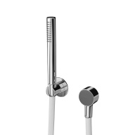 фото 857KM.21.018 Ручной душ Ole/Оле с держателем для лейки и шлангом, без выхода для подачи воды, хром КЕРАМА МАРАЦЦИ