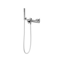 фото 857KM.21.018 Ручной душ Ole/Оле с держателем для лейки и шлангом, без выхода для подачи воды, хром КЕРАМА МАРАЦЦИ