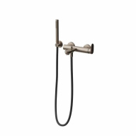 фото 857KM.M0.071 Ручной душ Ole/Оле с держателем для лейки и шлангом без выхода для подачи воды, золотой атласный КЕРАМА МАРАЦЦИ