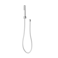 фото 858KM.21.018 Ручной душ Futura/Футура с держателем для лейки и шлангом, без выхода для подачи воды, хром КЕРАМА МАРАЦЦИ