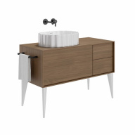 ATlg.32/CL Ножки Atollo/Атолло/Cono/Коно классические, белые матовые КЕРАМА МАРАЦЦИ фото ATlg.32/CL Ножки Atollo/Атолло/Cono/Коно классические, белые матовые КЕРАМА МАРАЦЦИ
