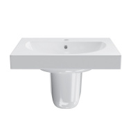 фото BG.wb.60 Раковина Buongiorno/Бонджорно подвесная/мебельная 60, белая глянцевая КЕРАМА МАРАЦЦИ