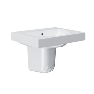 фото BG.wb.60 Раковина Buongiorno/Бонджорно подвесная/мебельная 60, белая глянцевая КЕРАМА МАРАЦЦИ