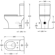 фото BG.wc.01 Унитаз Buongiorno/Бонджорно напольный безободковый, белый глянцевый КЕРАМА МАРАЦЦИ