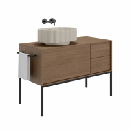 фото CC.wb.50/SAN Раковина ARTBASIN Conchiglia/АртБэйзин Конкилья накладная 50, песочная матовая КЕРАМА МАРАЦЦИ