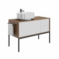 фото CC.wb.50/WHT Раковина ARTBASIN Conchiglia/АртБэйзин Конкилья накладная 50, белая глянцевая КЕРАМА МАРАЦЦИ