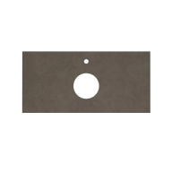 фото CN100.DD507020R Спец. изделие декоративное из керамогранита Про Чементо 100x48, коричневый тёмный матовый КЕРАМА МАРАЦЦИ