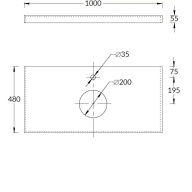 фото CN100.SG560422R Спец. изделие декоративное из керамогранита Риальто 100x48, бежевый лаппатированный КЕРАМА МАРАЦЦИ