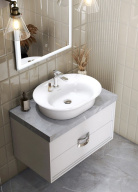 фото CN80.SG560702R Спец. изделие декоративное из керамогранита Риальто 80x48, серый КЕРАМА МАРАЦЦИ