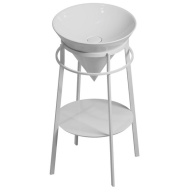 CO4.43/WHT Круглая полка Cono/Коно встраиваемая 43,1, белая глянцевая КЕРАМА МАРАЦЦИ фото CO4.43/WHT Круглая полка Cono/Коно встраиваемая 43,1, белая глянцевая КЕРАМА МАРАЦЦИ