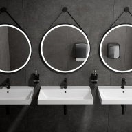 фото CU.wb.60 Раковина Cubo/Кубо подвесная/мебельная 60, белая глянцевая КЕРАМА МАРАЦЦИ