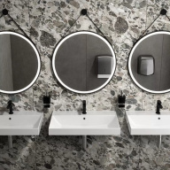 фото CU.wb.70 Раковина Cubo/Кубо подвесная/мебельная 70, белая глянцевая КЕРАМА МАРАЦЦИ