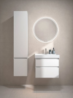 фото CUB.60.2/WHT.M Тумба Cubo/Кубо подвесная с ящиками 60, белая матовая КЕРАМА МАРАЦЦИ