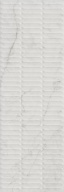 фото KM3090B0160R Тубкаль белый глянцевый структура обрезной 30x89,5x1,05 керамическая плитка КЕРАМА МАРАЦЦИ