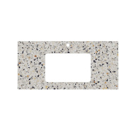 фото KM6012G0471RP100Ur2 Спец. изделие декоративное для раковин, встраиваемых снизу Бричиола 100 см, белый натуральный КЕРАМА МАРАЦЦИ