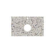 фото KM6012G0471RP80Tc2 Спец. изделие декоративное для накладных раковин Бричиола 80 см, белый натуральный КЕРАМА МАРАЦЦИ