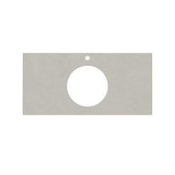 фото KM6012G0501RP100Ic2 Спец. изделие декоративное для полувстраиваемых раковин Про Чементо 100 см серый светлый натуральный КЕРАМА МАРАЦЦИ