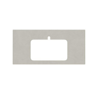 фото KM6012G0501RP100Ir2 Спец. изделие декоративное для полувстраиваемых раковин Про Чементо 100 см серый светлый натуральный КЕРАМА МАРАЦЦИ