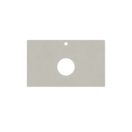 фото KM6012G0501RP80Tc2 Спец. изделие декоративное для накладных раковин Про Чементо 80 см, серый светлый натуральный КЕРАМА МАРАЦЦИ