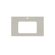 фото KM6012G0501RP80Ur2 Спец. изделие декоративное для раковин, встраиваемых снизу Про Чементо 80 см, серый светлый натур. КЕРАМА МАРАЦЦИ