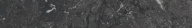 фото KM6060G0331RBT6 Плинтус Тубкаль чёрный матовый обрезной 60x9,5x0,9 КЕРАМА МАРАЦЦИ