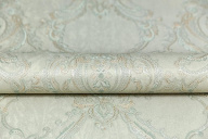 фото KM7705 Обои виниловые на флизелиновой основе Ориент мотив, зелёный KЕРАМА МАРАЦЦИ КЕРАМА МАРАЦЦИ