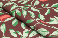 фото KM8504 Обои виниловые на флизелиновой основе Шафран мотив, красный, апельсины KЕРАМА МАРАЦЦИ КЕРАМА МАРАЦЦИ