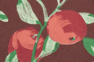 фото KM8504 Обои виниловые на флизелиновой основе Шафран мотив, красный, апельсины KЕРАМА МАРАЦЦИ КЕРАМА МАРАЦЦИ