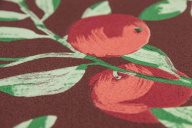 фото KM8504 Обои виниловые на флизелиновой основе Шафран мотив, красный, апельсины KЕРАМА МАРАЦЦИ КЕРАМА МАРАЦЦИ