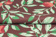 фото KM8504 Обои виниловые на флизелиновой основе Шафран мотив, красный, апельсины KЕРАМА МАРАЦЦИ КЕРАМА МАРАЦЦИ