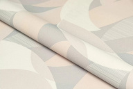 фото KM8505 Обои виниловые на флизелиновой основе Шафран мотив, бежевый, серый, листья KЕРАМА МАРАЦЦИ КЕРАМА МАРАЦЦИ